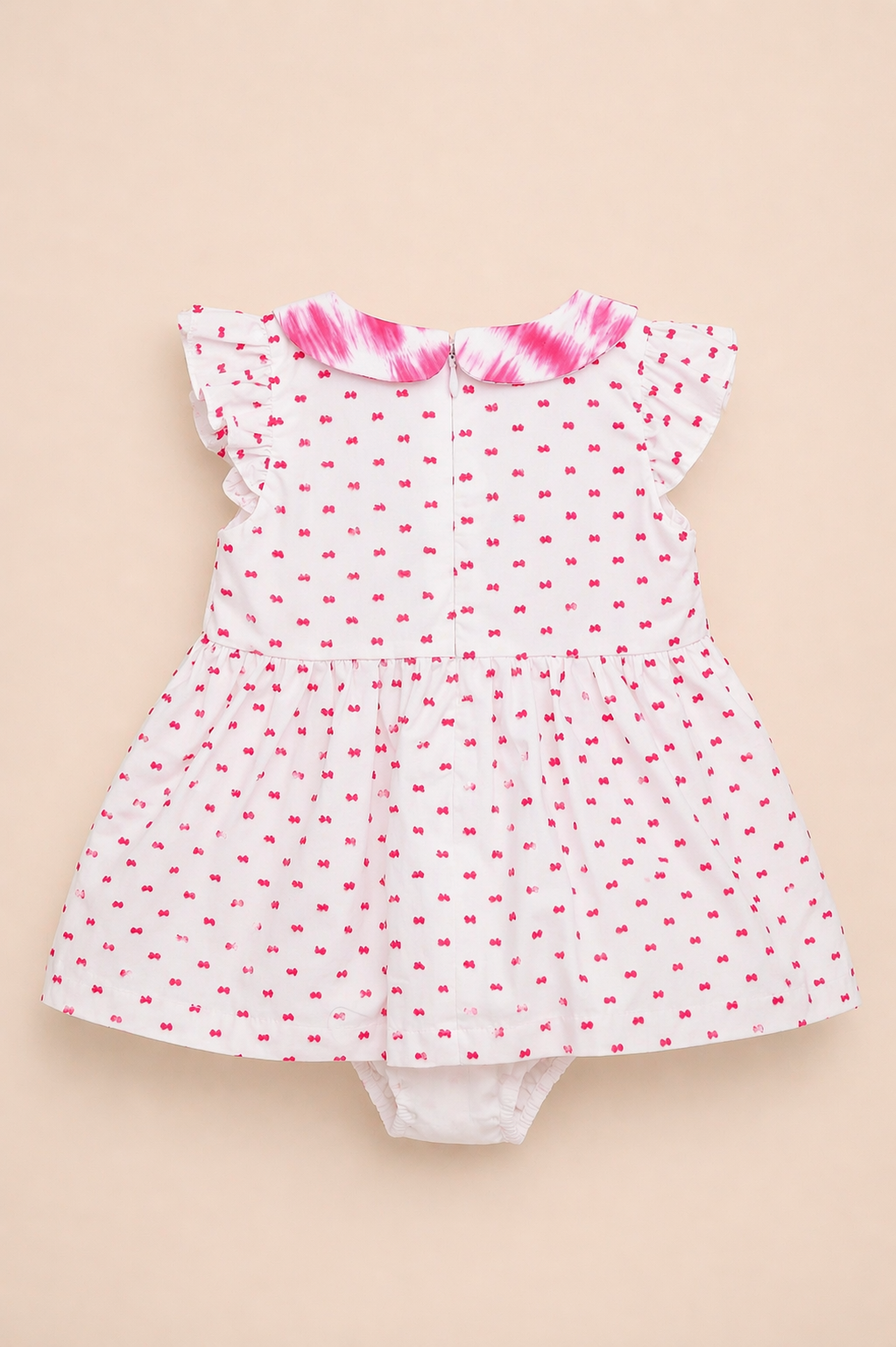 Robe bébé fille avec bloomer assorti – Élégance & douceur