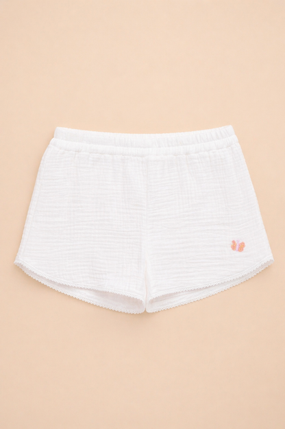 Ensemble fille brodé – Pureté & élégance artisanale