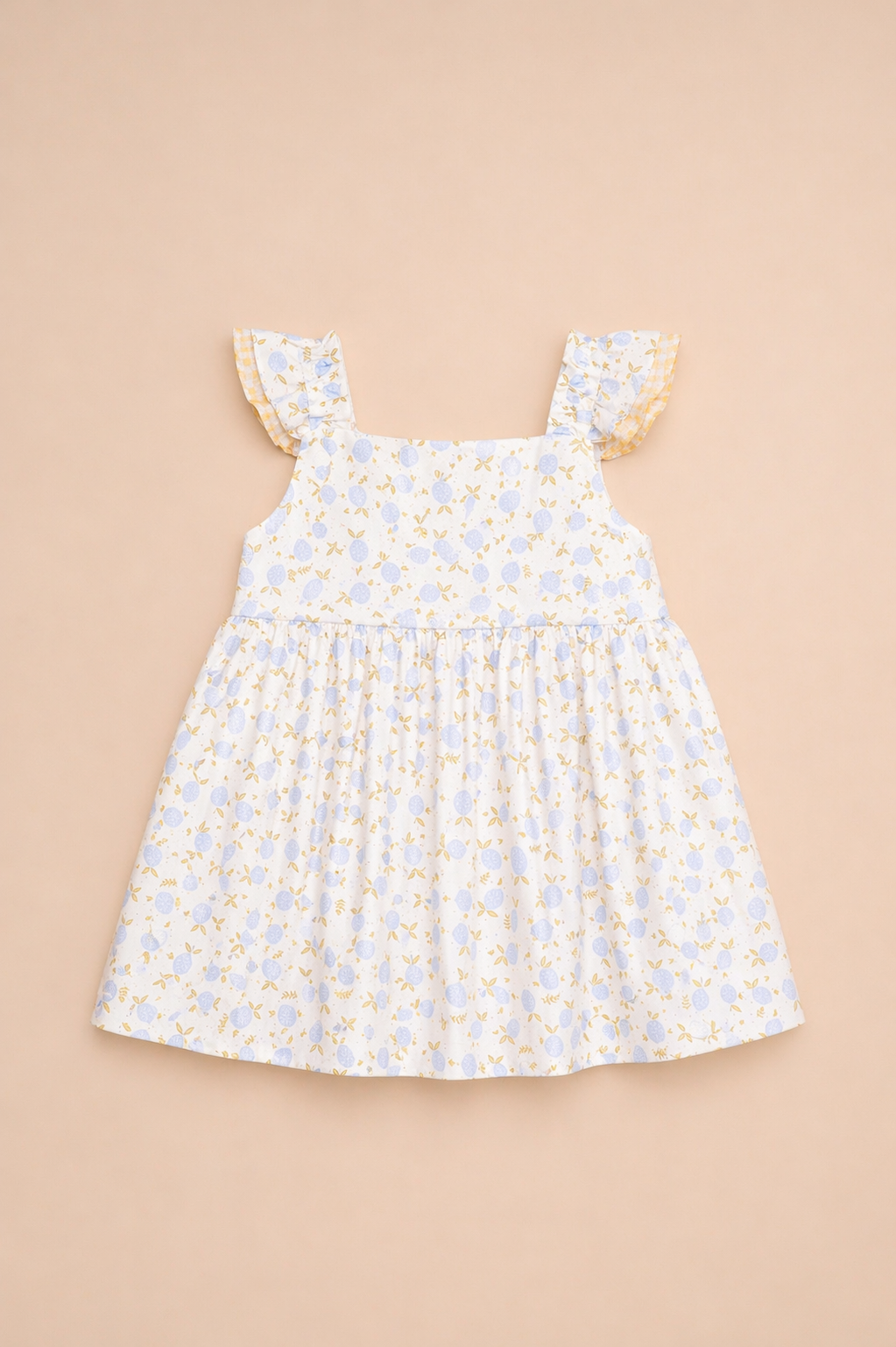 Robe bébé fille imprimée – Fraîcheur & élégance naturelle