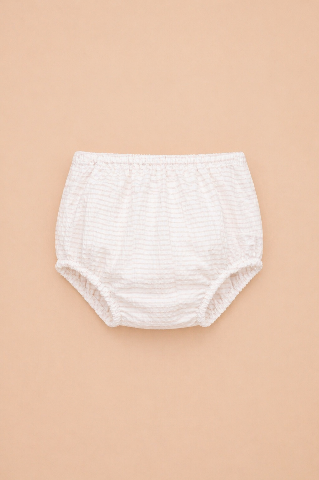 Robe bébé fille rayée bleu – Élégance douce & détails raffinés