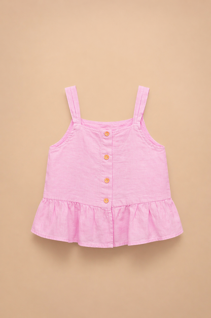 Ensemble fille rose – Fraîcheur, confort & élégance estivale