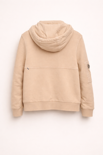 Sweat à Capuche Enfant Style Casual – Beige