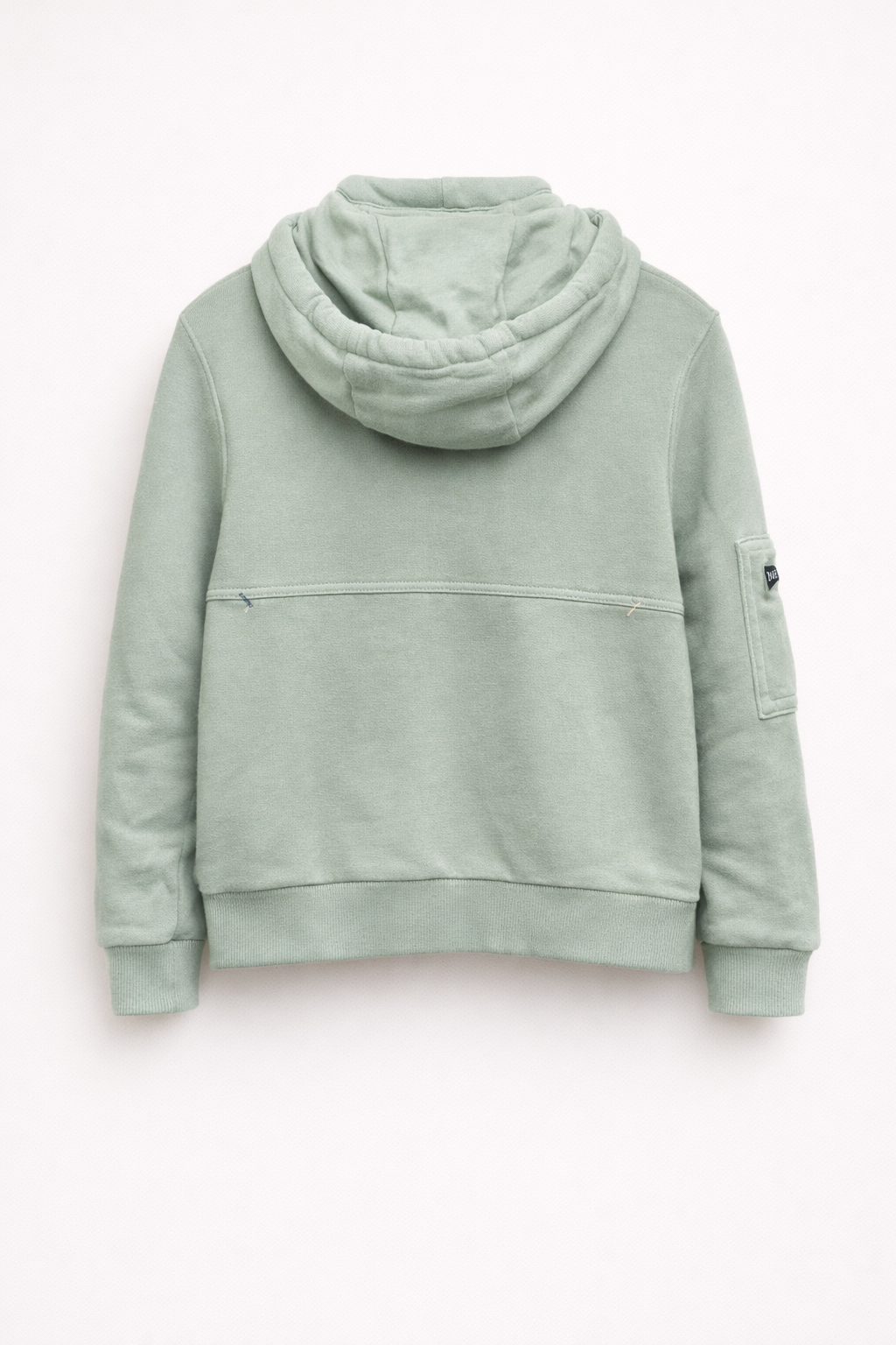 Sweat à Capuche Enfant Style Casual – Vert Sauge