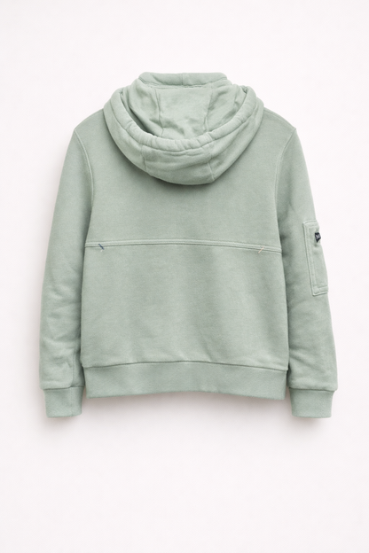 Sweat à Capuche Enfant Style Casual – Vert Sauge
