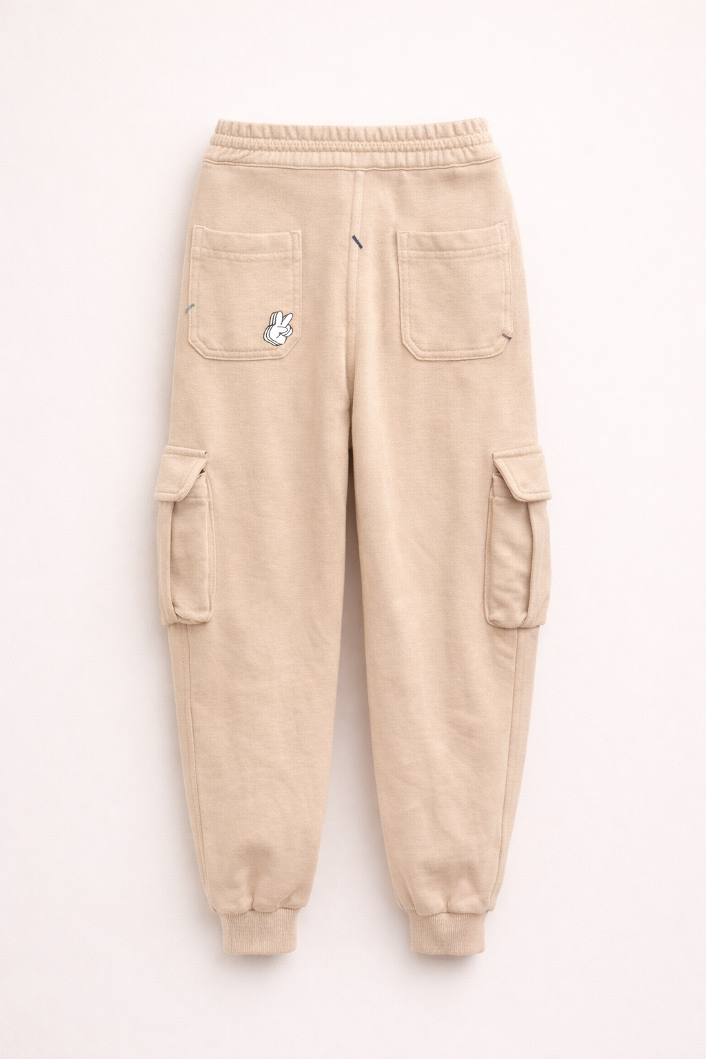 Pantalon Jogger Enfant Style Cargo – Beige