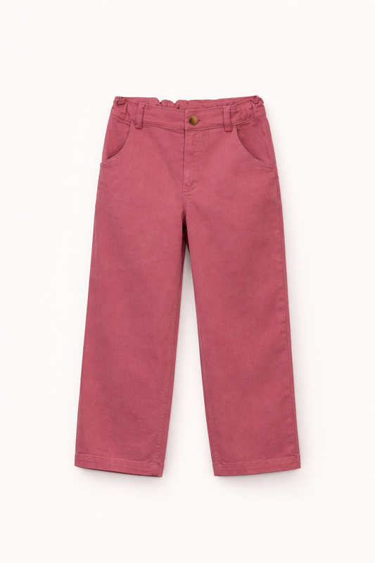 Pantalon chino bleu enfant