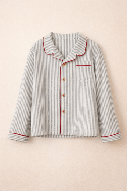 Pyjama enfant rayé – douceur & élégance pour la nuit