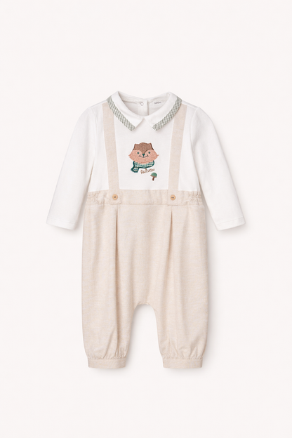 Ensemble bébé 1 pièces esprit salopette – Collection Automne