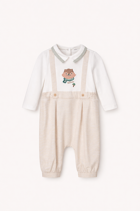 Ensemble bébé 1 pièces esprit salopette – Collection Automne