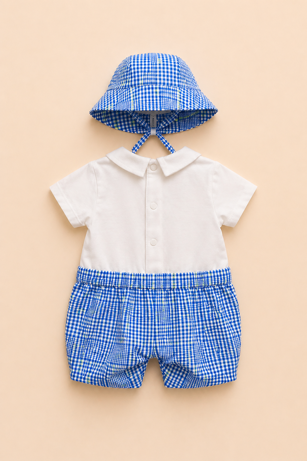 Ensemble bébé garçon marin – Élégance estivale & esprit bord de mer