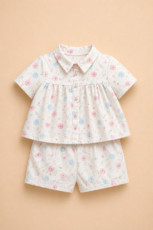 Ensemble fille – Douceur florale