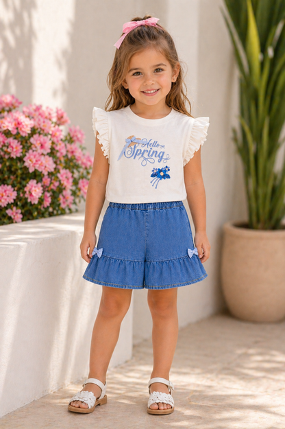 Ensemble fille – Esprit printanier chic