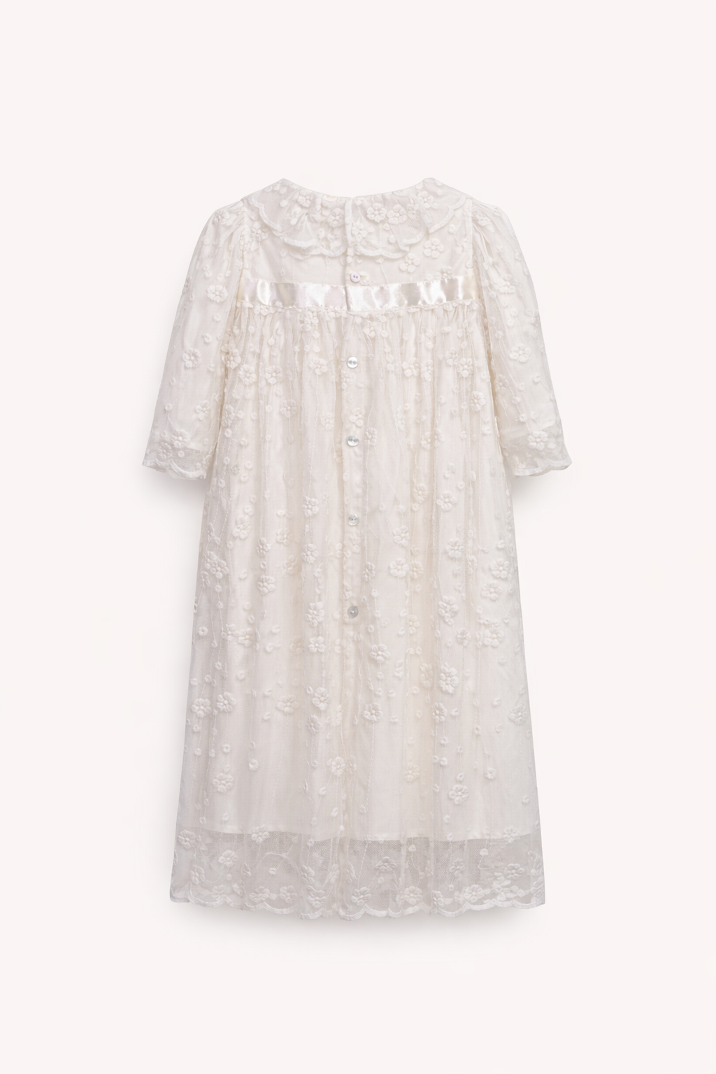 Robe Cérémonie Bébé Fille – Dentelle & Élégance