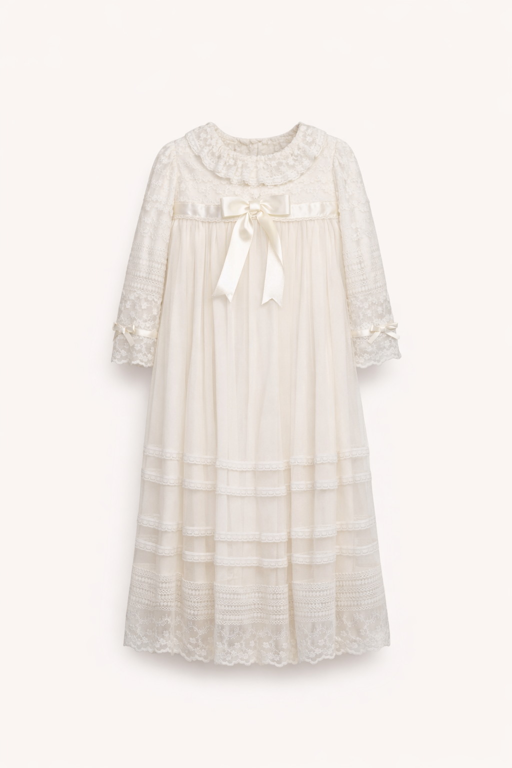 Robe Cérémonie Bébé Fille – Dentelle & Élégance