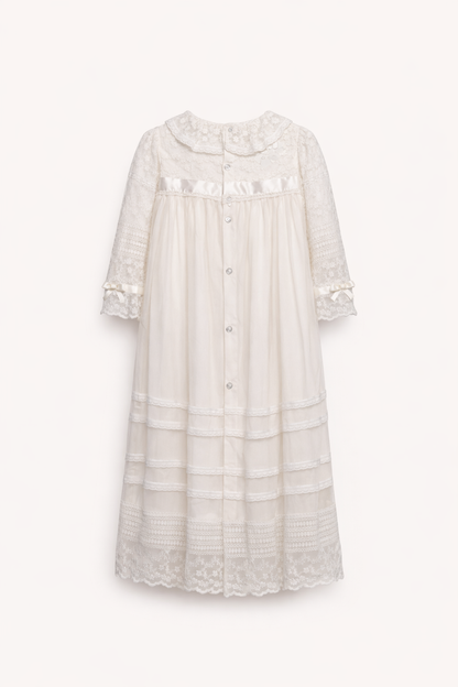 Robe Cérémonie Bébé Fille – Dentelle & Élégance