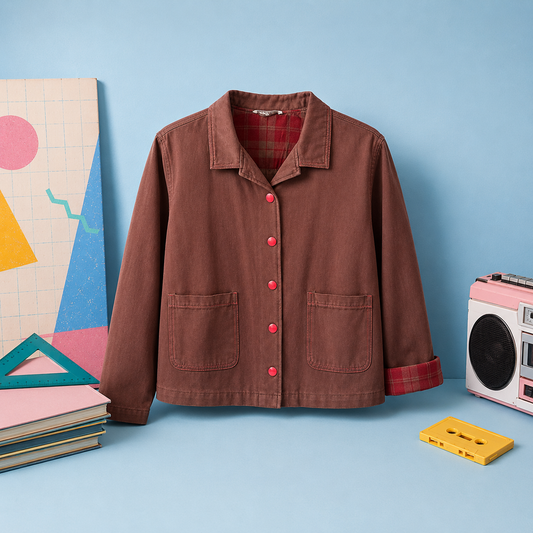 Veste enfant marron