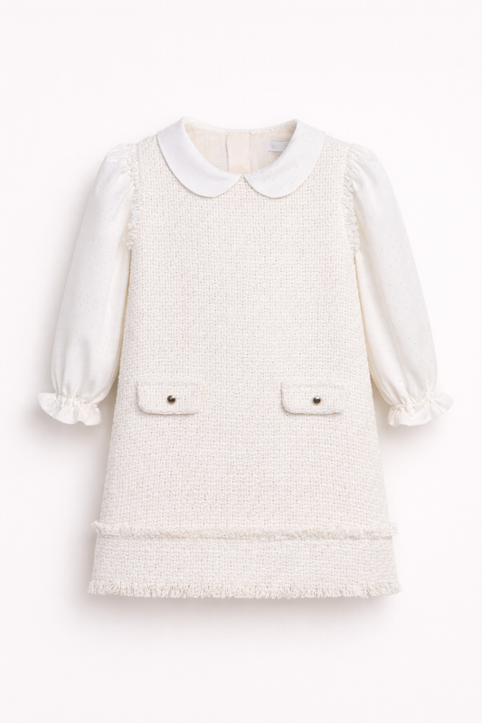 Robe Élégance Douce Fille – Style Chic Intemporel