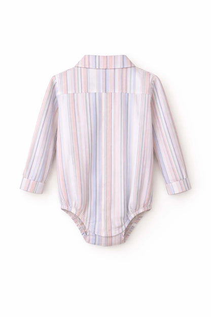 Body Chemise Bébé Garçon Rayé – Élégance & Confort