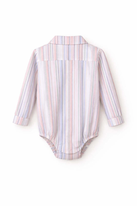 Body Chemise Bébé Garçon Rayé – Élégance & Confort
