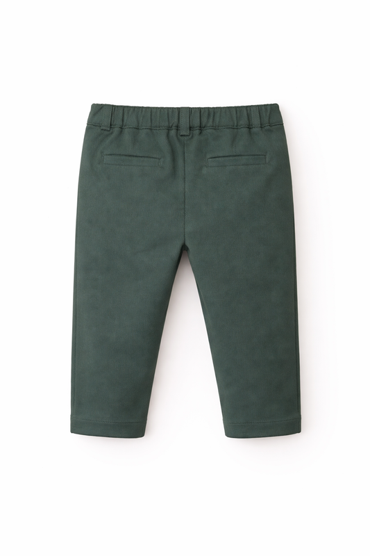 Pantalon Garçon Vert Élégant – Style Moderne & Confort