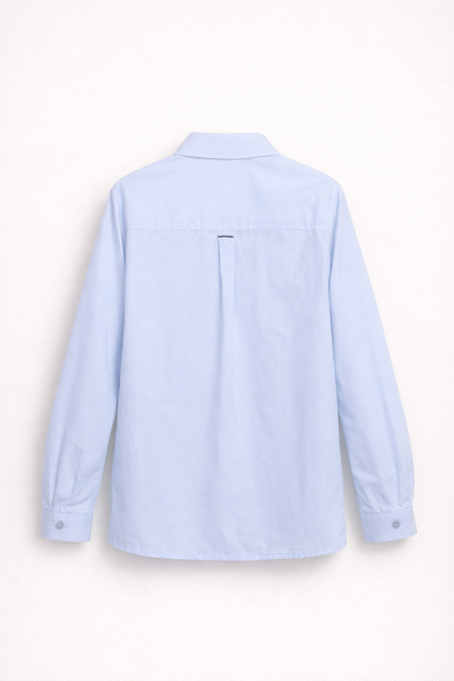 Chemise Garçon Bleu Clair – Élégance Intemporelle