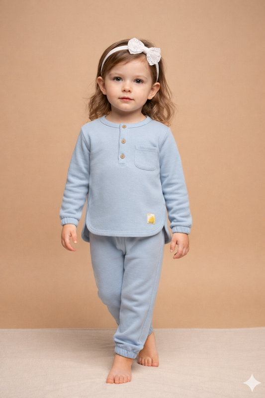 Ensemble Pull & Pantalon Doux Mini Fille