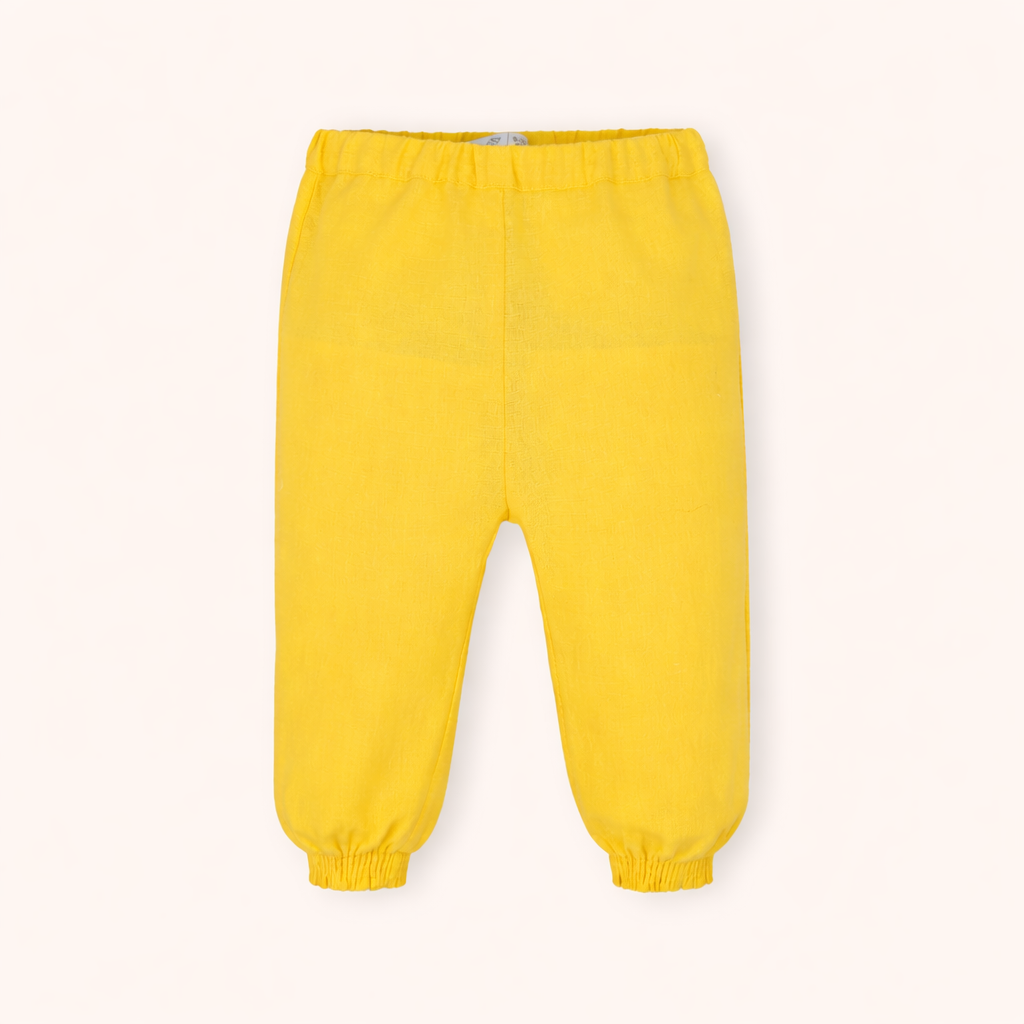 Ensemble fille jaune été – Léger, lumineux & adorable