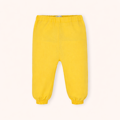 Ensemble fille jaune été – Léger, lumineux & adorable