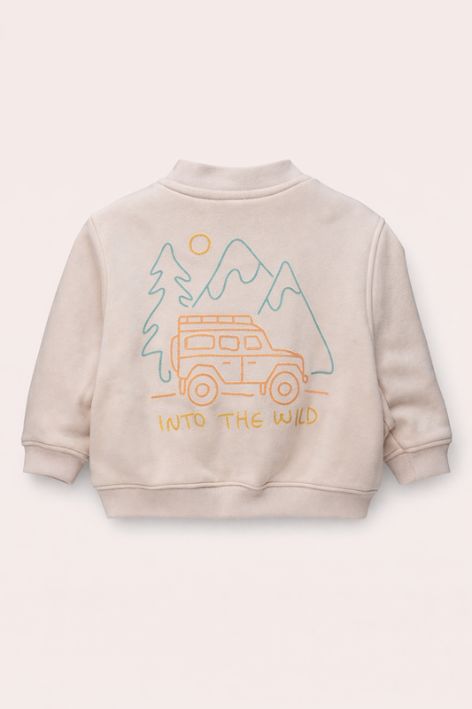 Veste Teddy “Into The Wild” – Beige