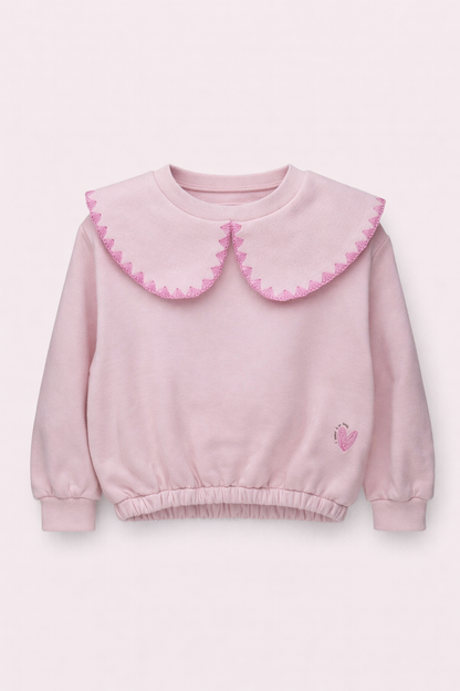 Sweat à Volants et Pantalon Pour Mini Fille