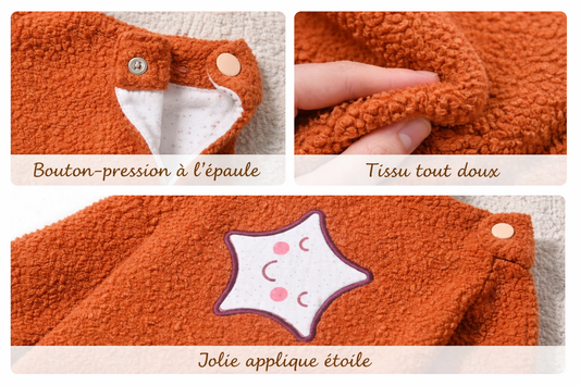 Gigoteuse Bébé Terracotta – Douceur & Confort Absolu