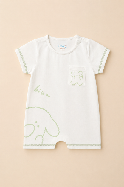 Pack de 2 Barboteuses Bébé 100% Coton