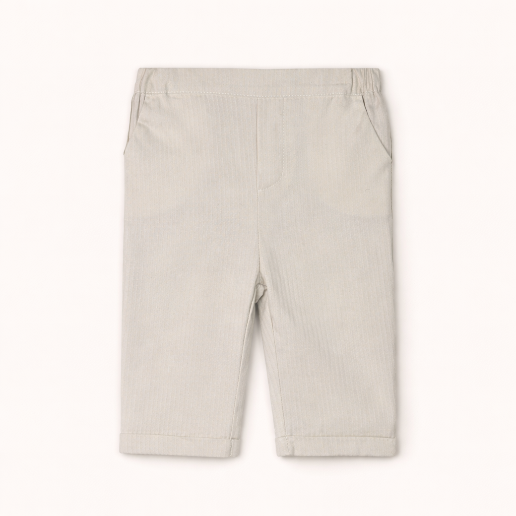 Pantalon enfant beige clair – Élégance & confort au quotidien