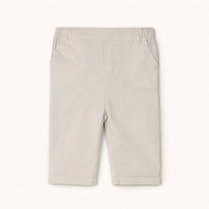 Pantalon enfant beige clair – Élégance & confort au quotidien