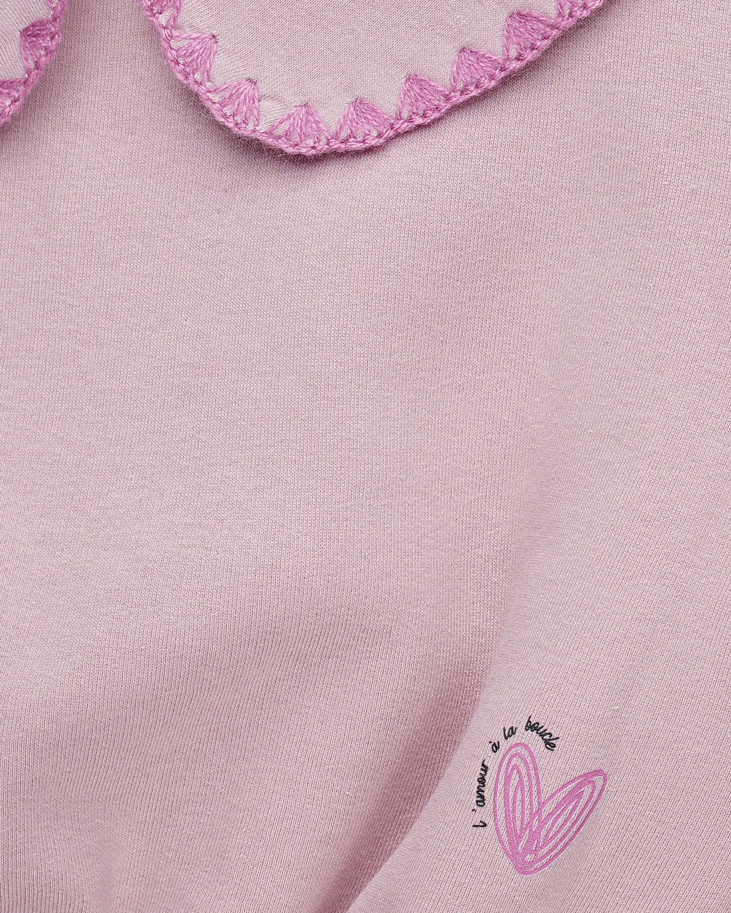 Sweat à Volants et Pantalon Pour Mini Fille