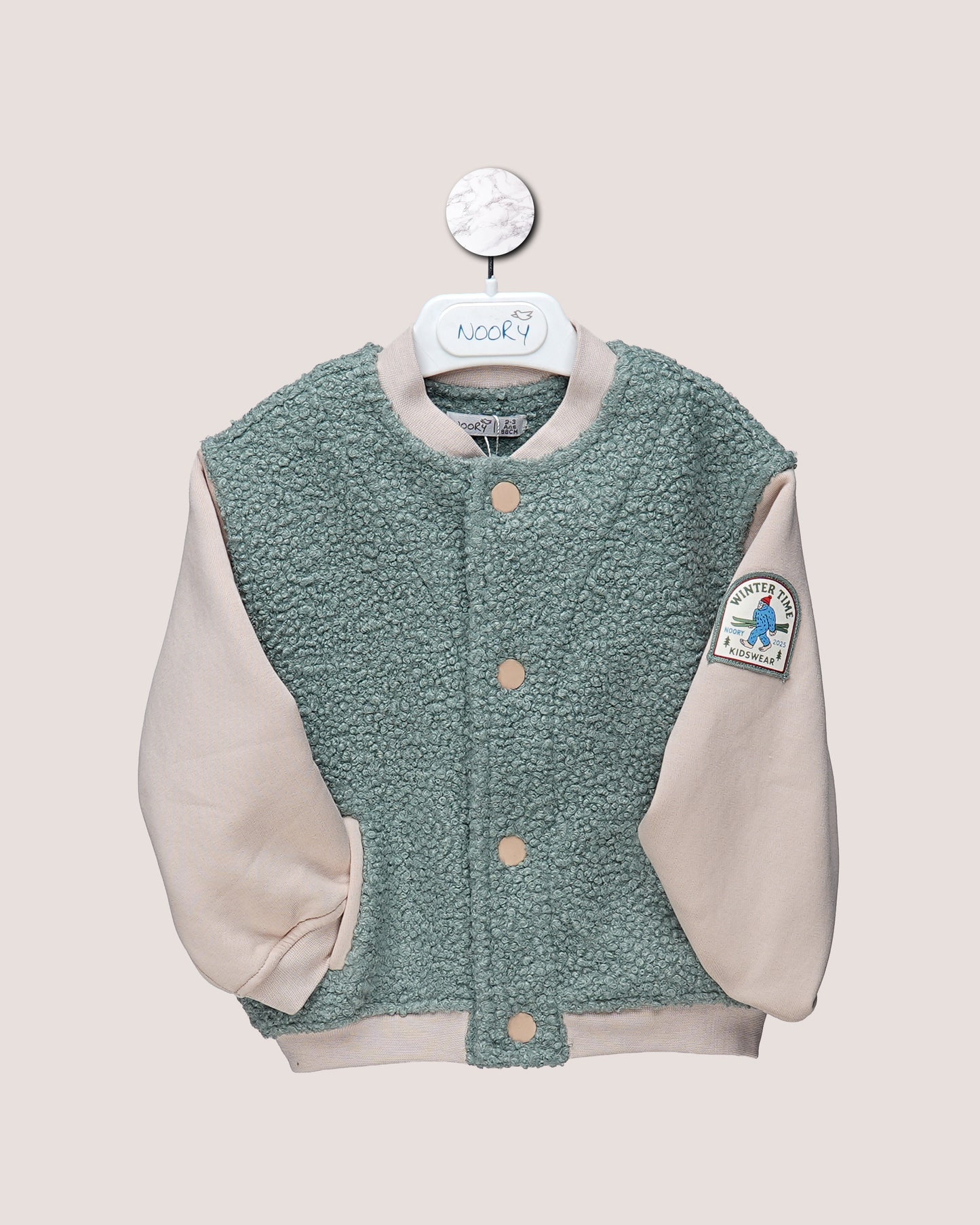 Veste Teddy Bimatière “Winter Time”