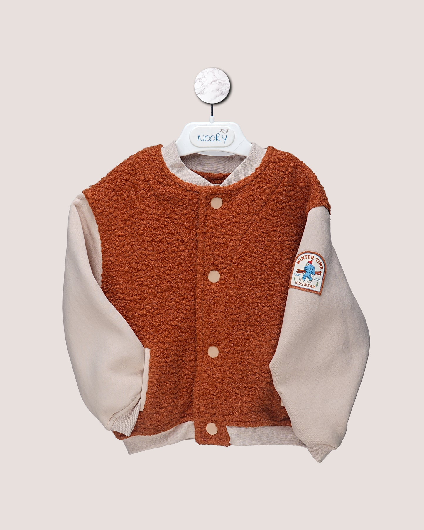 Veste Teddy Bimatière “Winter Time”