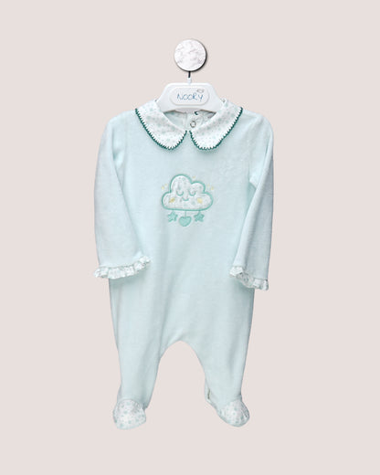 Pack dort bien grenouillère, moufles & Bonnet