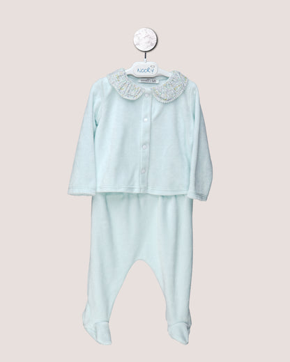 Pack dort bien grenouillère, moufles & Bonnet