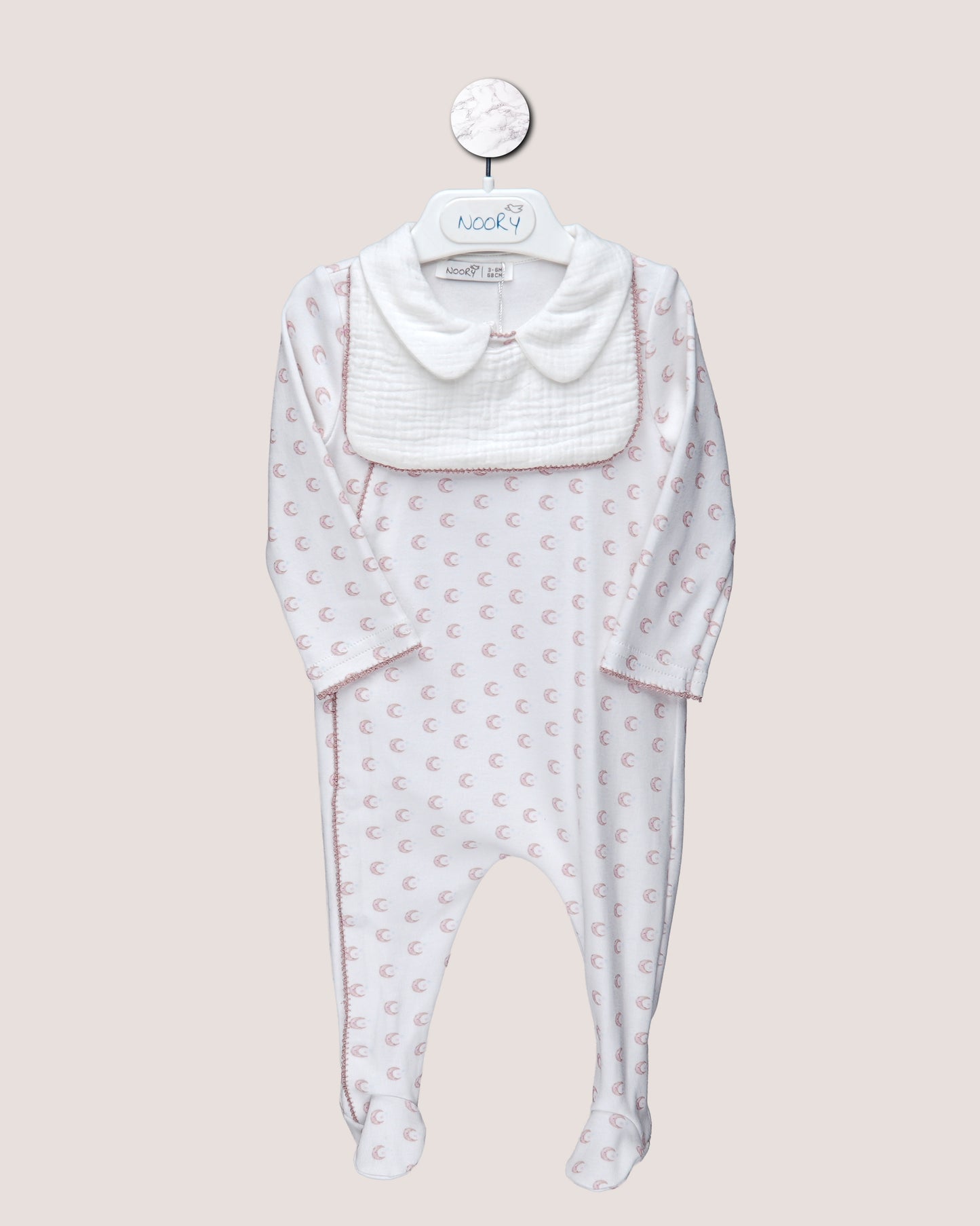 Pyjama Grenouillère de Naissance – Collection “Douce Nuit”