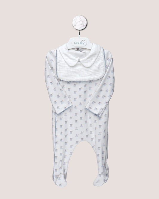 Pyjama Grenouillère de Naissance – Collection “Douce Nuit”