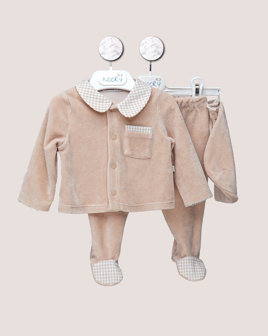 Pack dort bien grenouillère, moufles & Bonnet