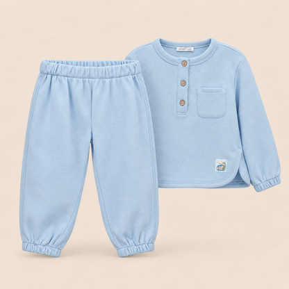 Ensemble Pull & Pantalon Doux Mini Garçon