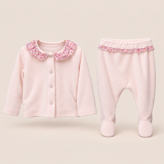 Pack dort bien grenouillère, moufles & Bonnet