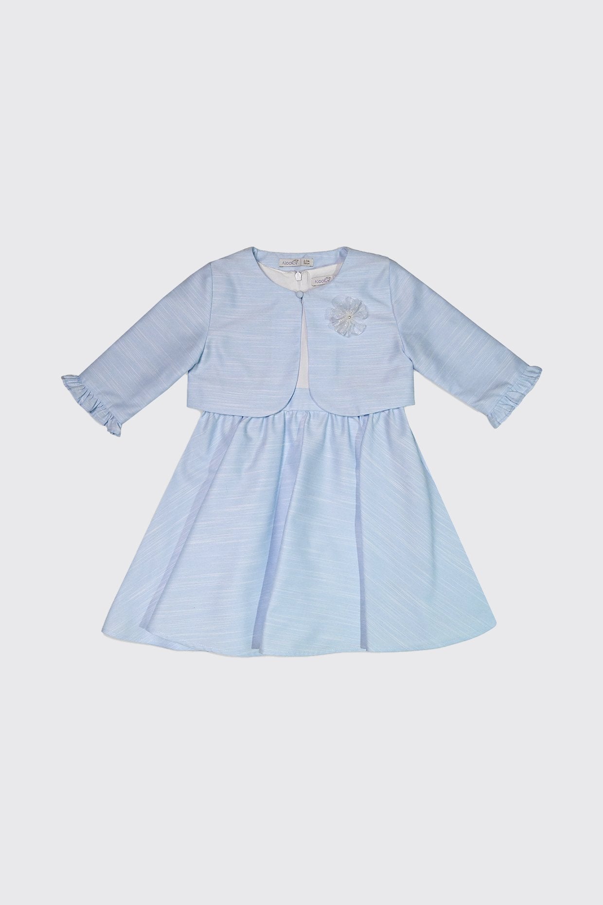 Robe à bas cloche avec boléro