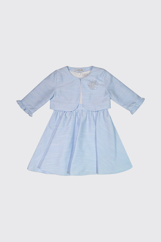 Robe à bas cloche avec boléro