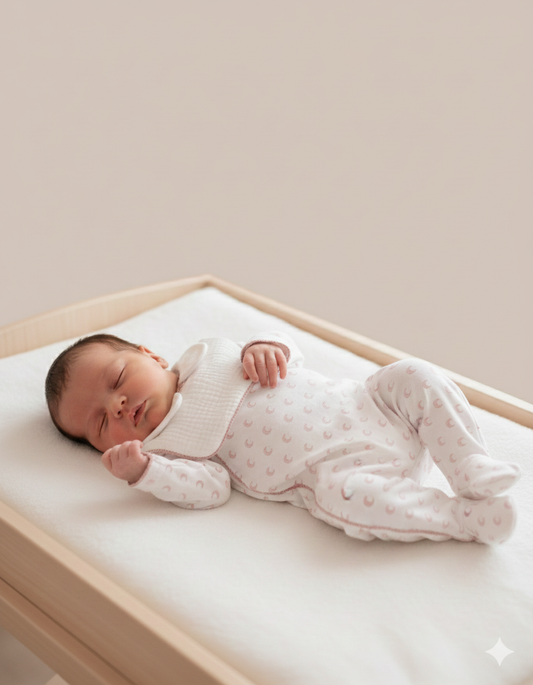 Pyjama Grenouillère de Naissance – Collection “Douce Nuit”