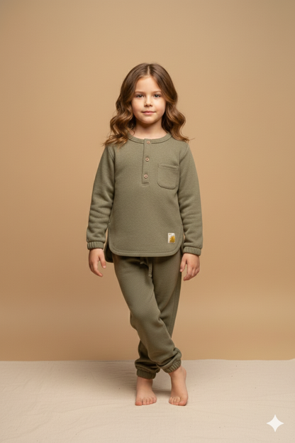 Ensemble Pull & Pantalon Doux Mini Fille