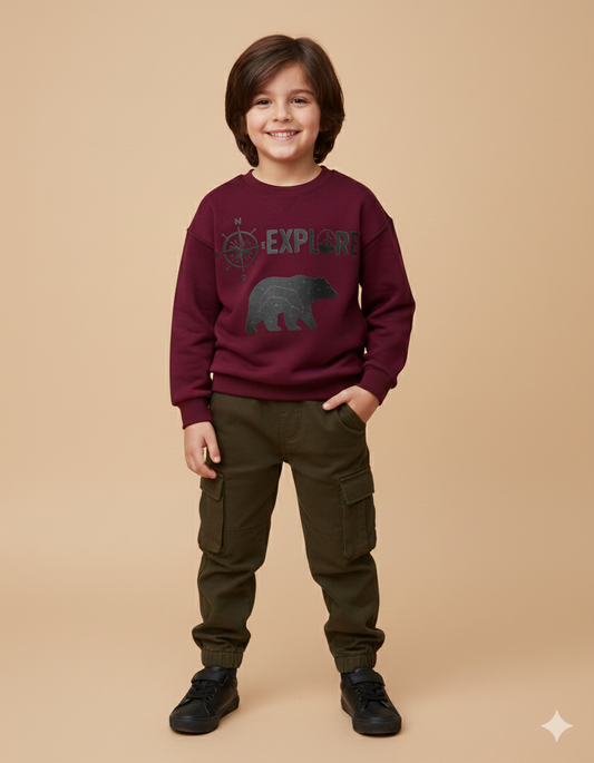 Pantalon cargo enfant – Confort & Style urbain