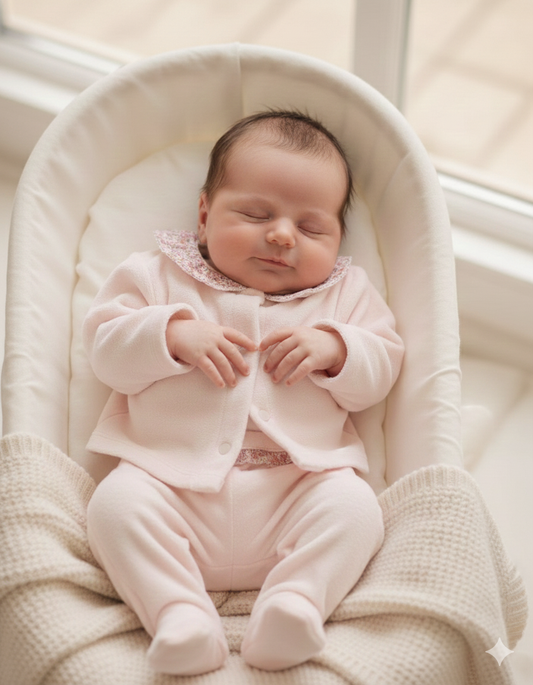 Pack dort bien grenouillère, moufles & Bonnet